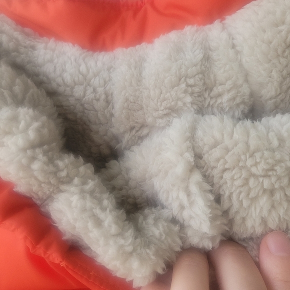 London Fog Orange Kids Puffer Jacket Excellent Condition - Picture 9 of 11